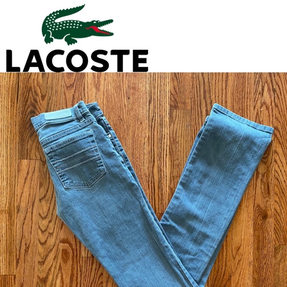 lacoste skinny jeans